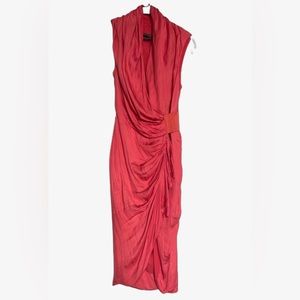 All Saints Pink Cancity Cocktail Dress